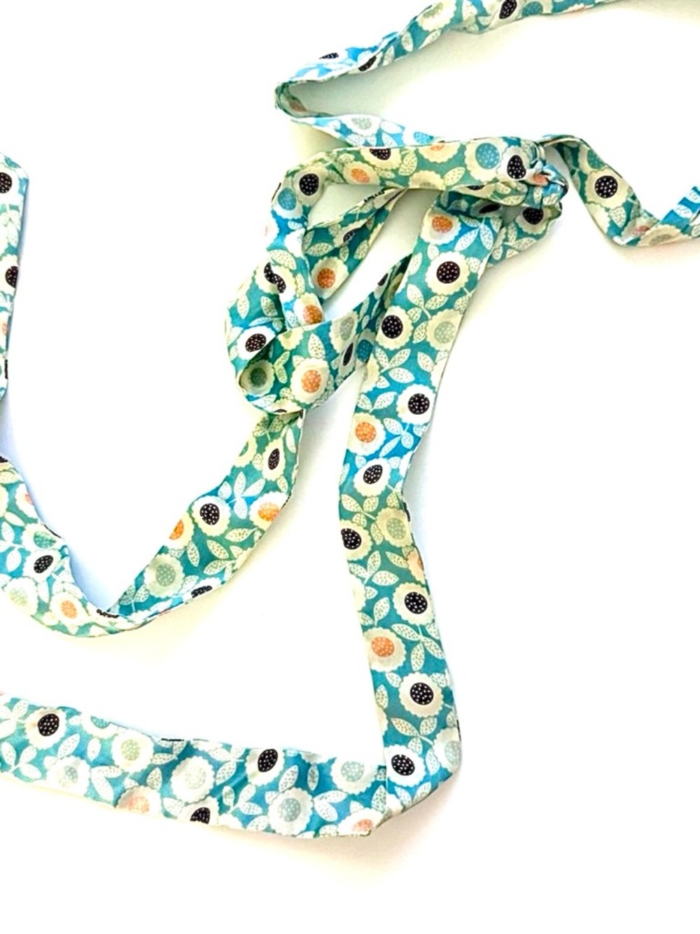 VTG GAP Floral Patterned Silk Scarf/Belt